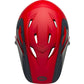 BELL SANCTION FULL FACE HELMET - MATTE CRIMSON/SLATE/GREY