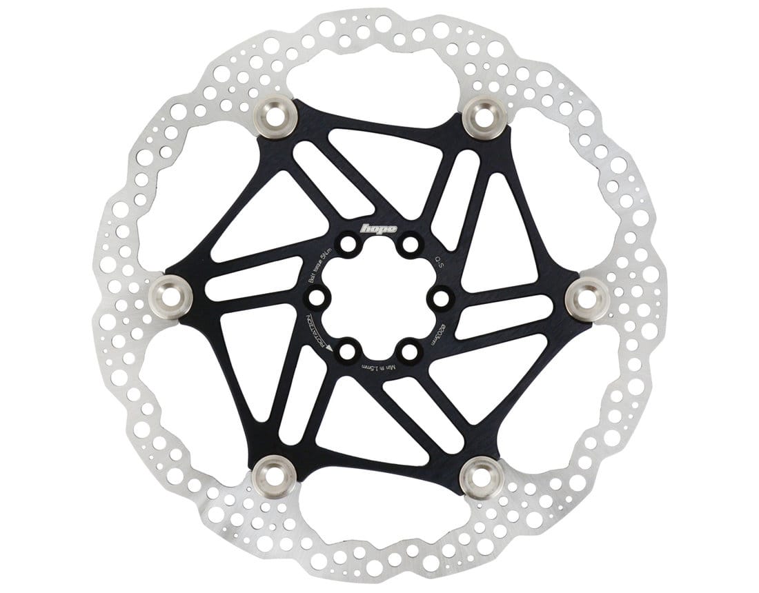 HOPE FLOATING DISC ROTOR BLACK SMALL