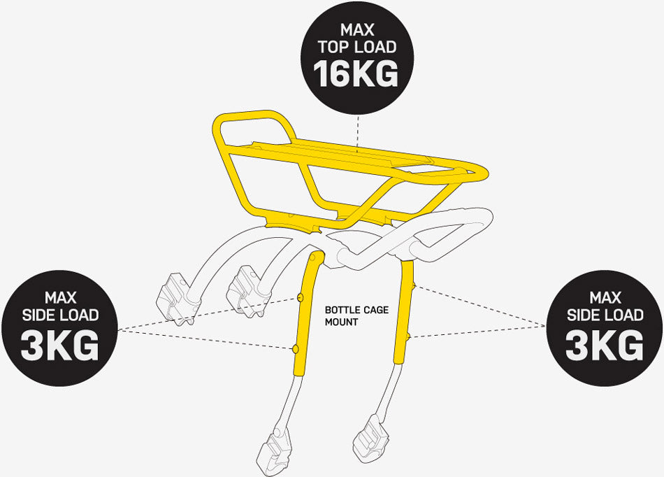 TOPEAK TETRARACK M2 HD REAR RACK