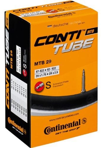 CONTINENTAL MTB 29X1.75-2.5 60MM PRESTA INNER TUBE