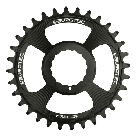 BURGTEC THICK THIN RF CINCH CHAINRING - BURGTEC BLACK