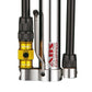 LEZYNE CNC MICRO FLOOR DRIVE HPG / HVG MINI PUMP WITH PRESSURE GUAGE