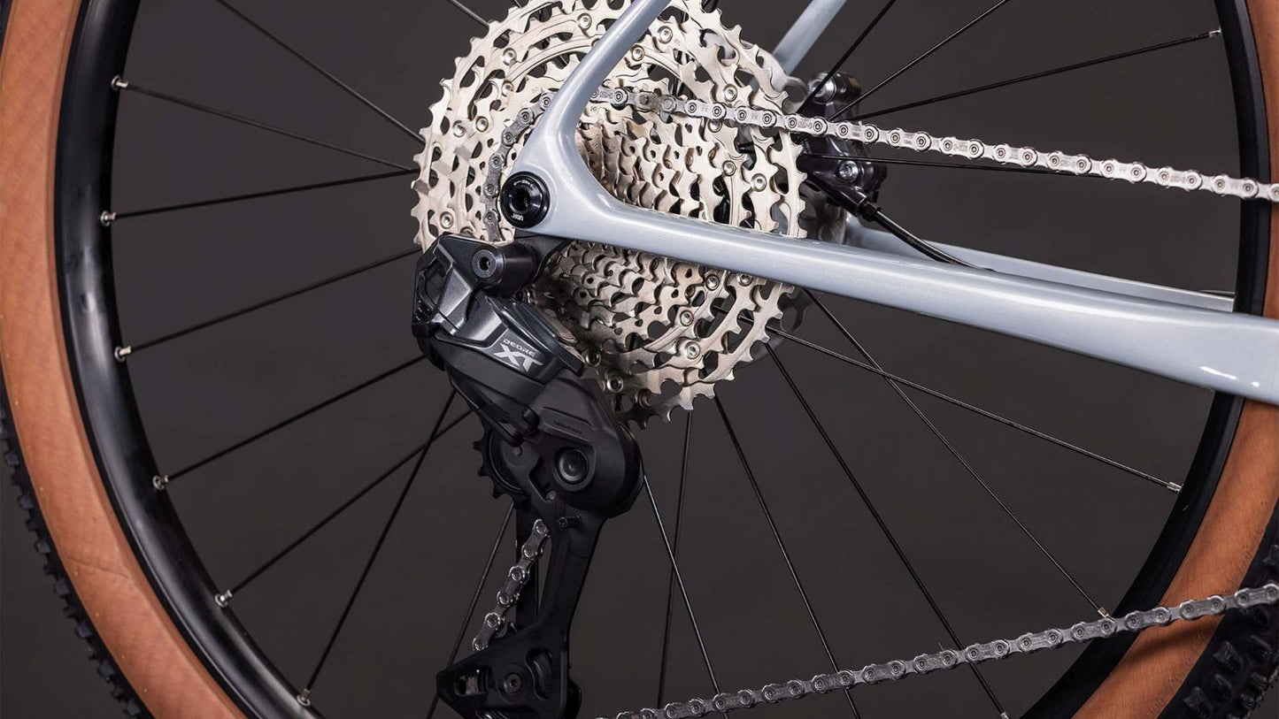 CUBE REACTION C:62 RACE HARDTAIL MTB BIKE 2026 FOGGREY' N 'WHITE