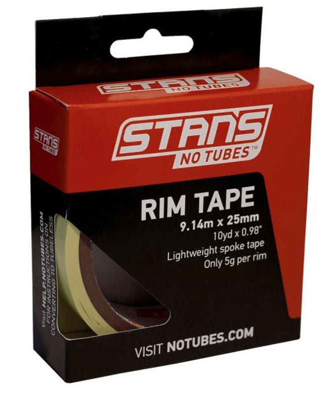 STAN'S NO TUBES STAN'S RIM TAPE 25MM