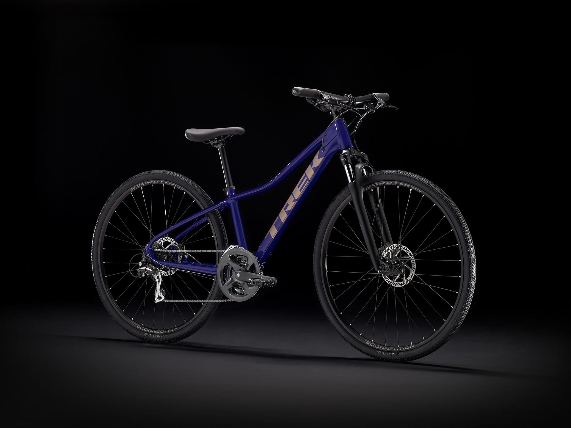 TREK DUAL SPORT 2 WSD HYBRID BIKE 2021 - PURPLE ABYSS