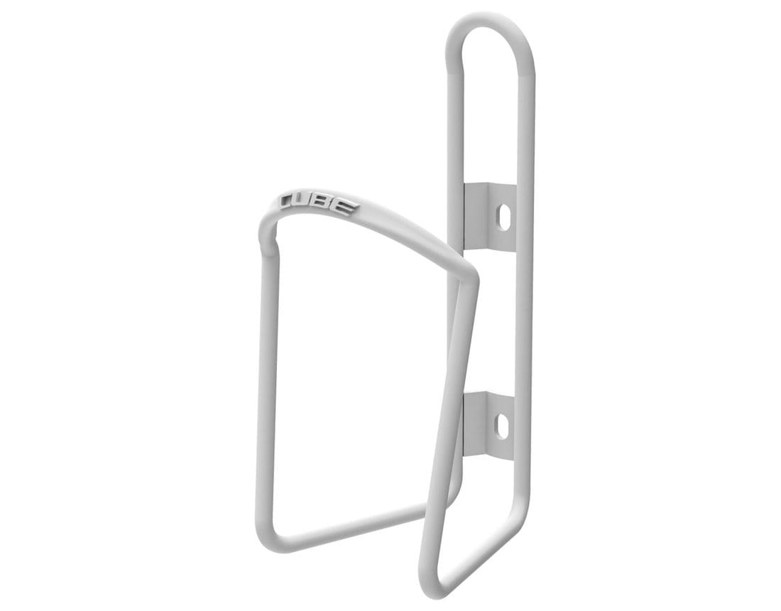 CUBE BOTTLE CAGE HPA - MATTE WHITE