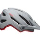 BELL 4FORTY MTB HELMET - CLIFFHANGER MATTE/GLOSS GREY/CRIMSON