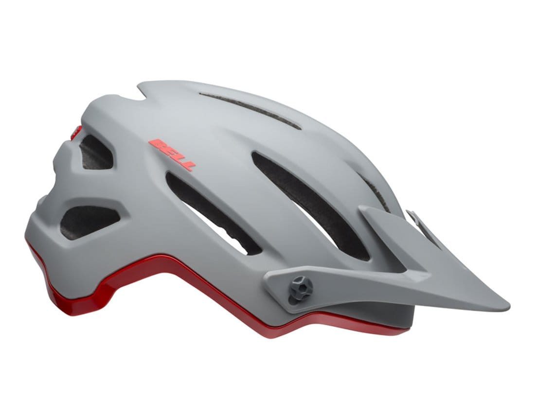 BELL 4FORTY MTB HELMET - CLIFFHANGER MATTE/GLOSS GREY/CRIMSON