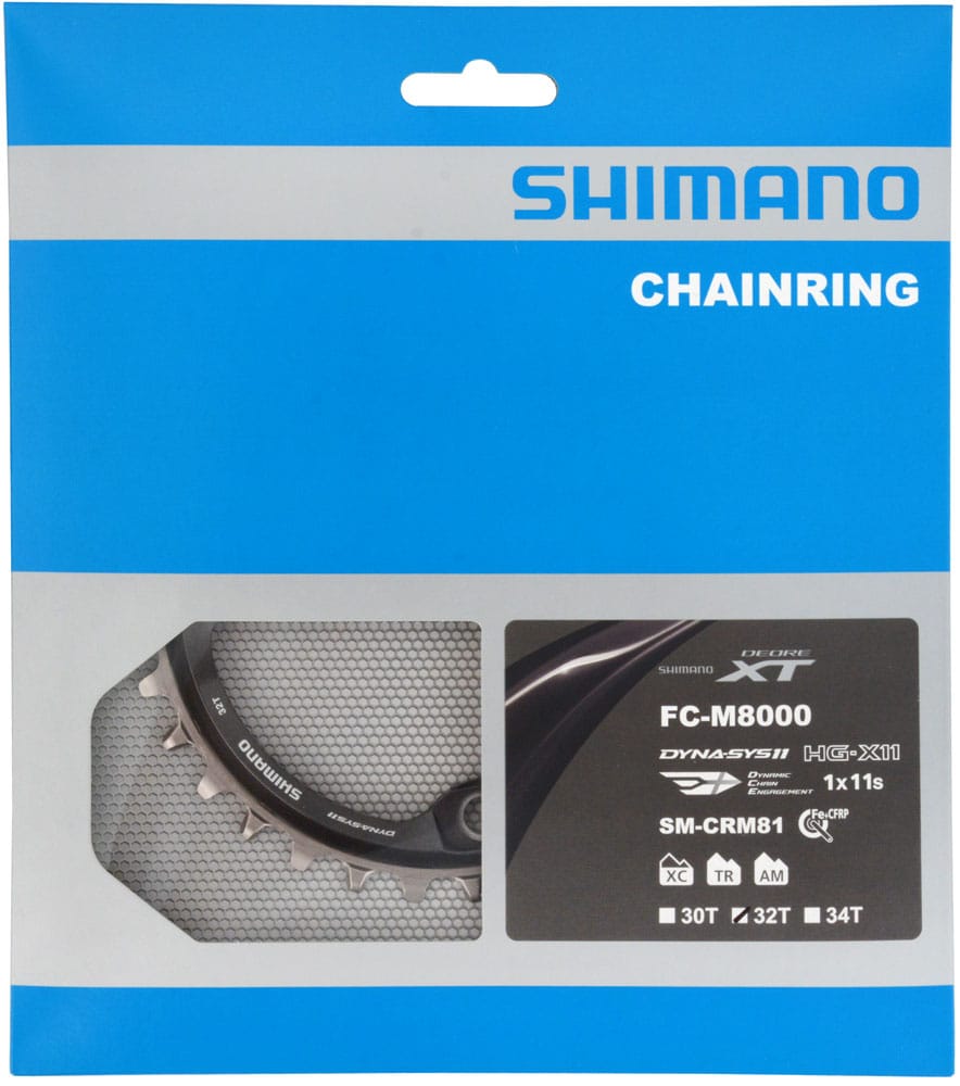 SHIMANO XT SM-CRM81 11-SPEED CHAINRING FOR FC-M8000