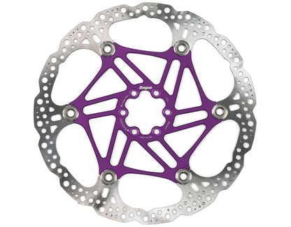 HOPE FLOATING 6-HOLE DISC ROTOR PURPLE LARGE