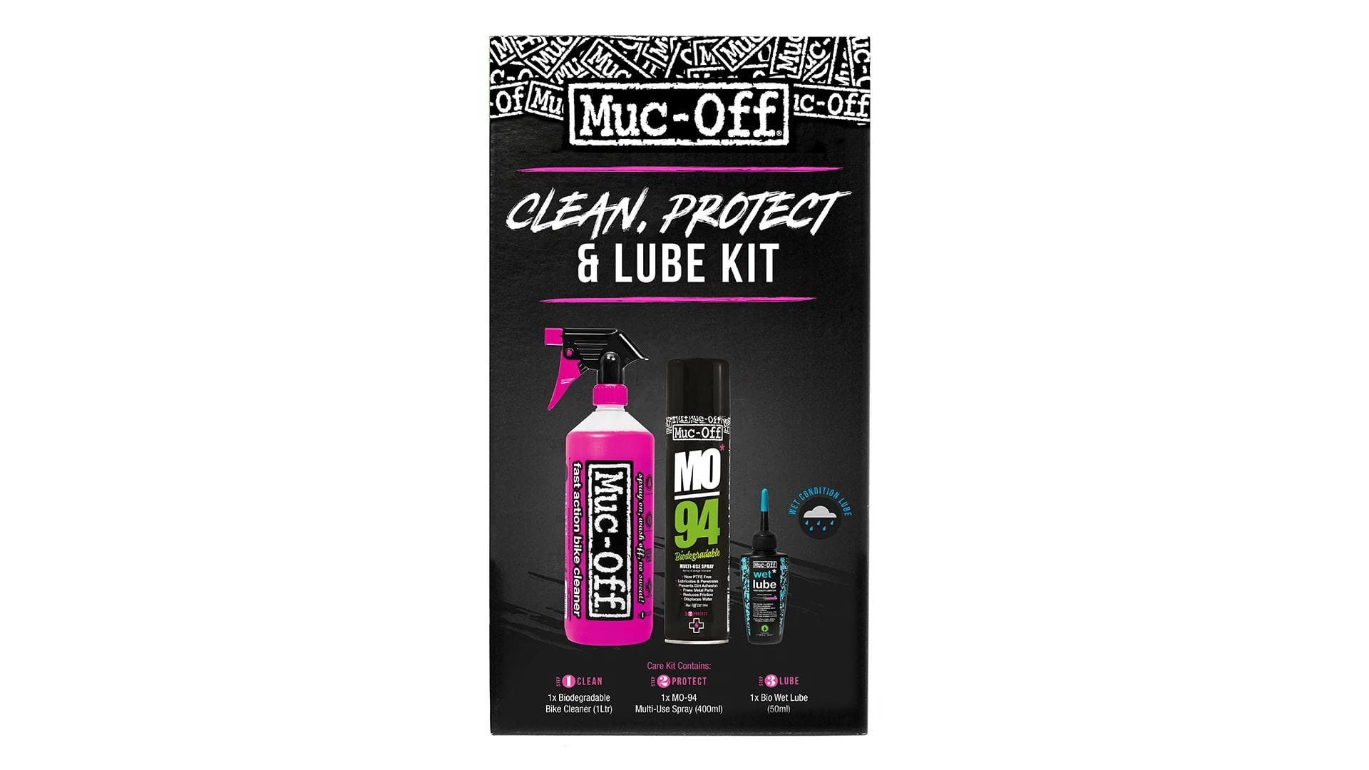 MUC-OFF CLEAN PROTECT AND LUBE KIT