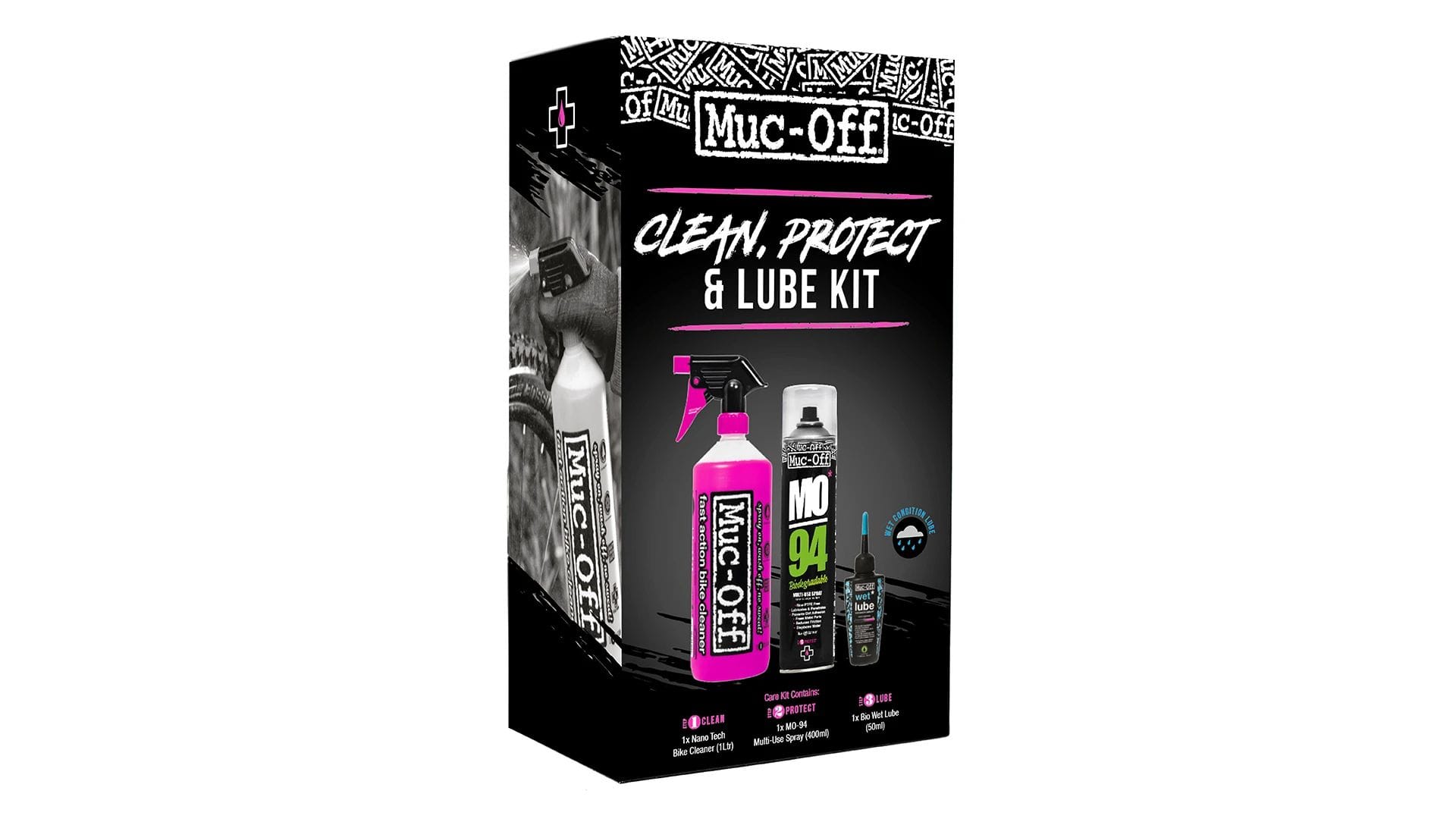 MUC-OFF BICYCLE CLEAN PROTECT & LUBE KIT