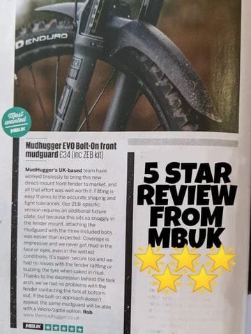 MUDHUGGER EVO BOLT-ON FRONT GUARD LONG