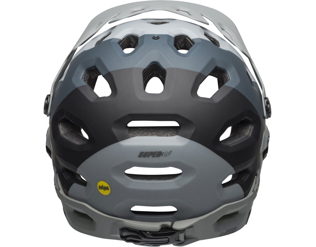 BELL SUPER 3R MIPS MTB HELMET - MATTE GREY/GUNMETAL