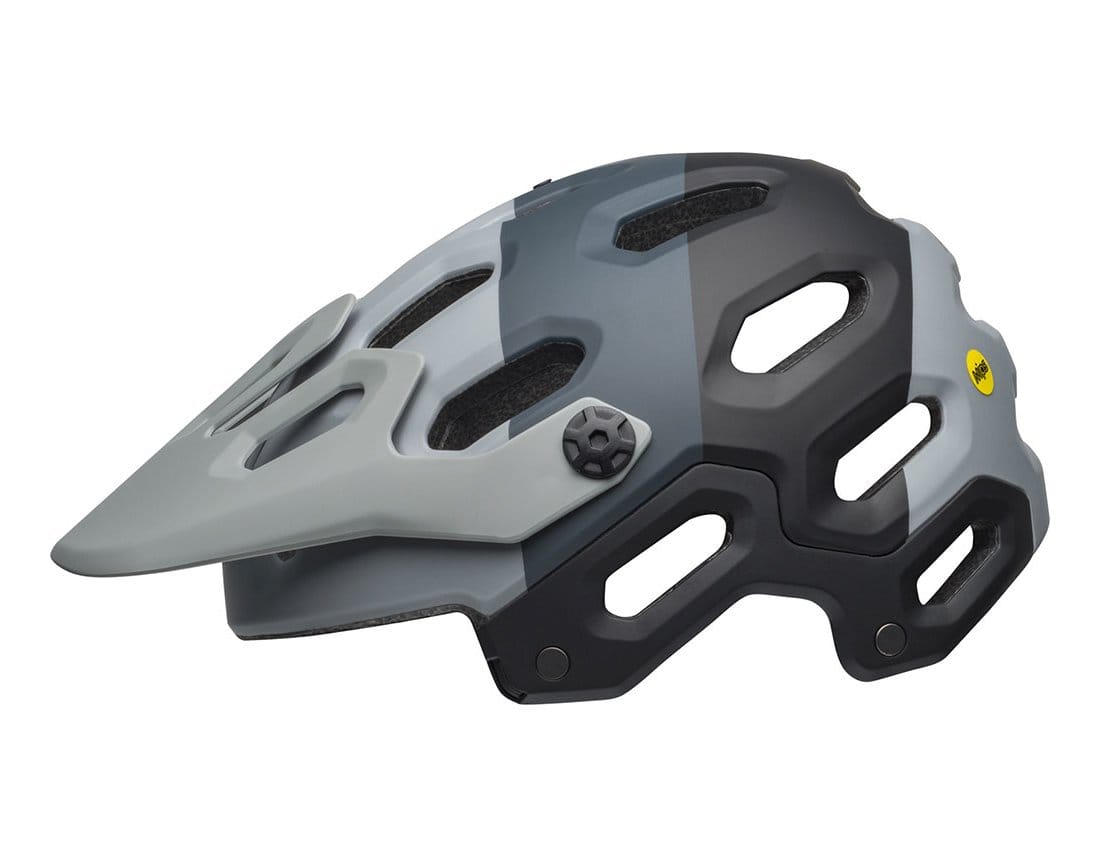 BELL SUPER 3R MIPS MTB HELMET - MATTE GREY/GUNMETAL