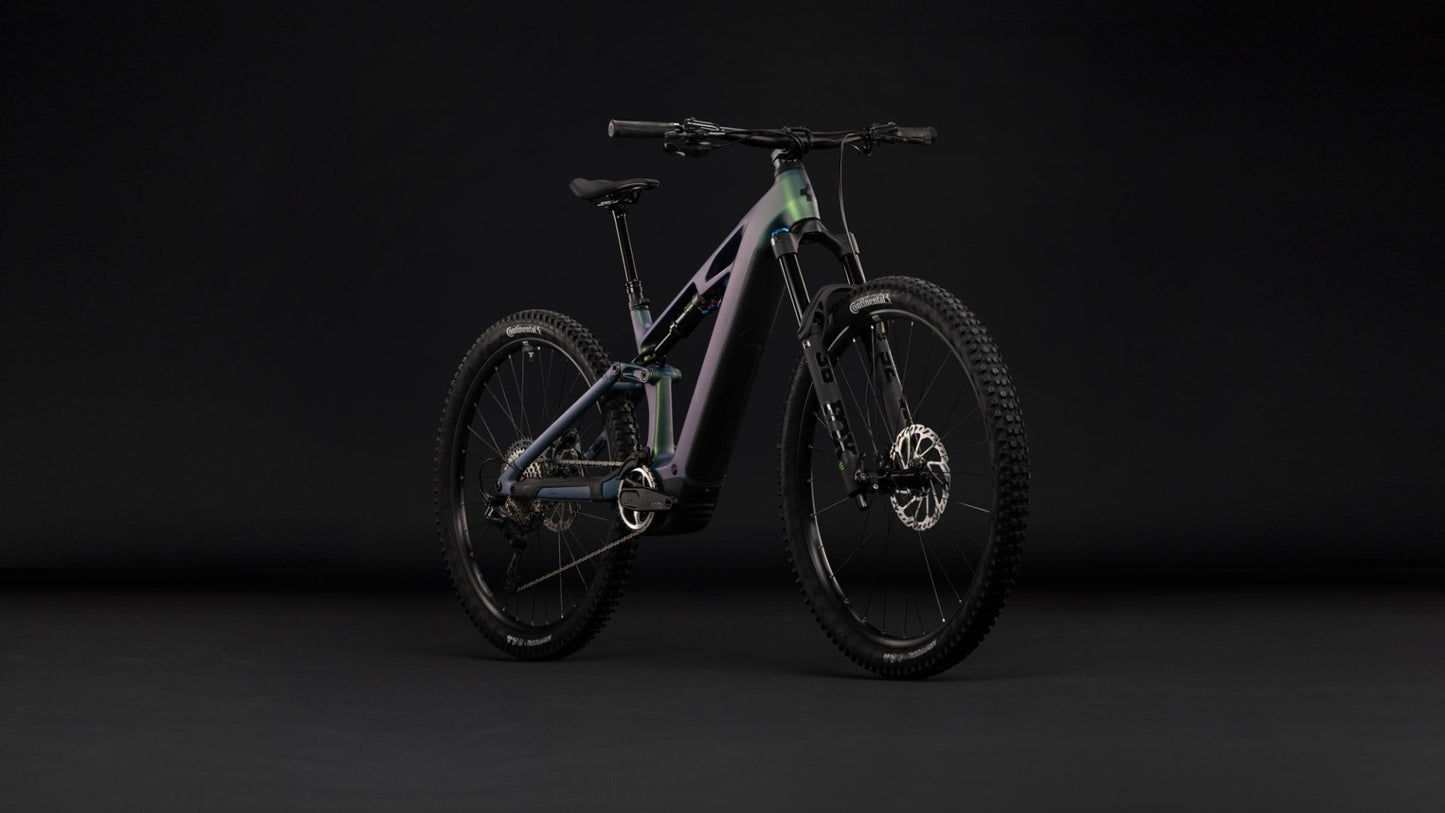 CUBE STEREO HYBRID ONE44 HPC SLX 800 eMTB BIKE 2027 JUNGALI 'N' BLACK