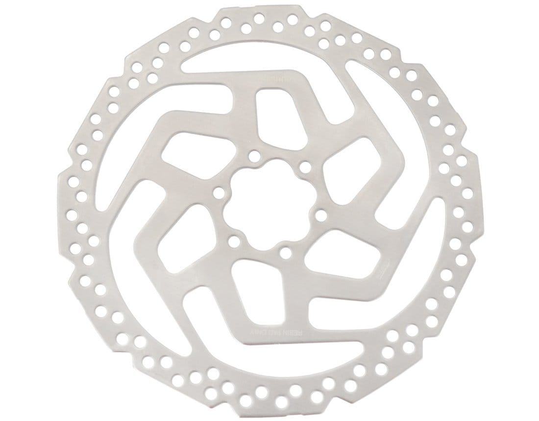Sm-rt26 6 Bolt Disc Rotor For Resin Pads, Mm Shimano Acera - 180 Mm / Silver / 6 Bolt