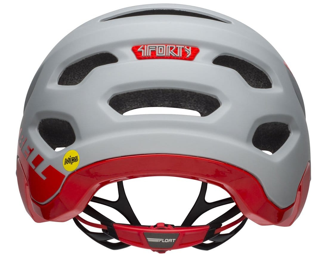 BELL 4FORTY MIPS MTB HELMET - MATTE/GLOSS GREY/CRIMSON