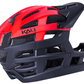 KALI INVADER 2.0 FULL FACE HELMET - MATT RED & BLACK