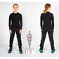 ENDURA WOMEN'S BAABAA BLEND L/S BASELAYER - BLACK