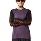 FOX WOMENS RANGER DRIRELEASE LONG SLEEVE JERSEY - BLACK/PURPLE