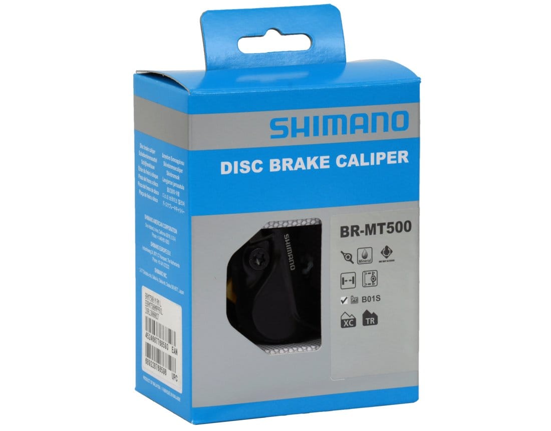 SHIMANO BR-MT500 DISC BRAKE CALIPER WITHOUT ADAPTER FOR FRONT OR REAR