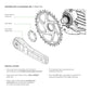HOPE CHAINRING E-BIKE DIRECT MOUNT SPIDERLESS CHAINRING FOR BOSCH MOTOR 36T