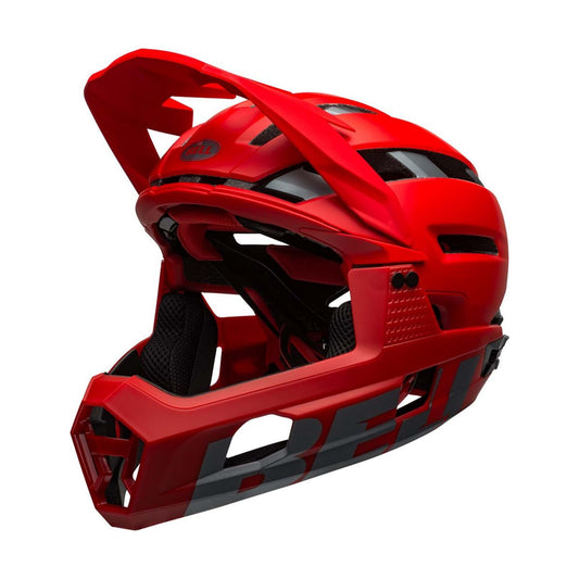 BELL SUPER AIR R MIPS MTB FULL FACE HELMET - MATTE/GLOSS RED/GREY