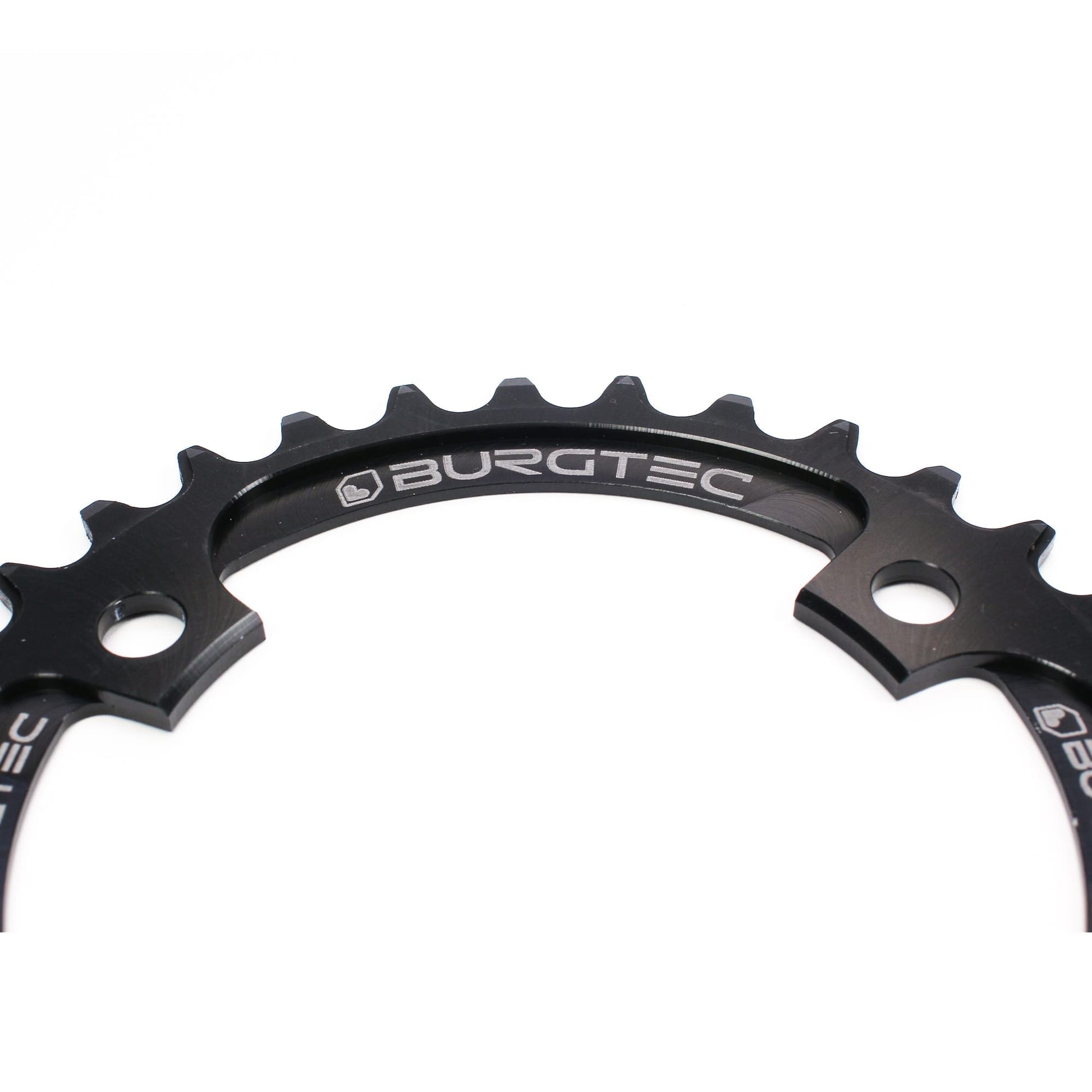 BURGTEC PCD THICK THIN CHAINRING - BURGTEC BLACK