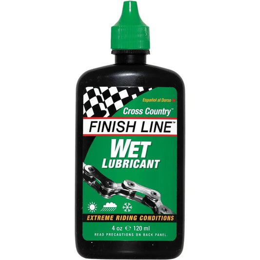 FINISH LINE WET CHAIN LUBE (CROSS COUNTRY) - 8 OZ