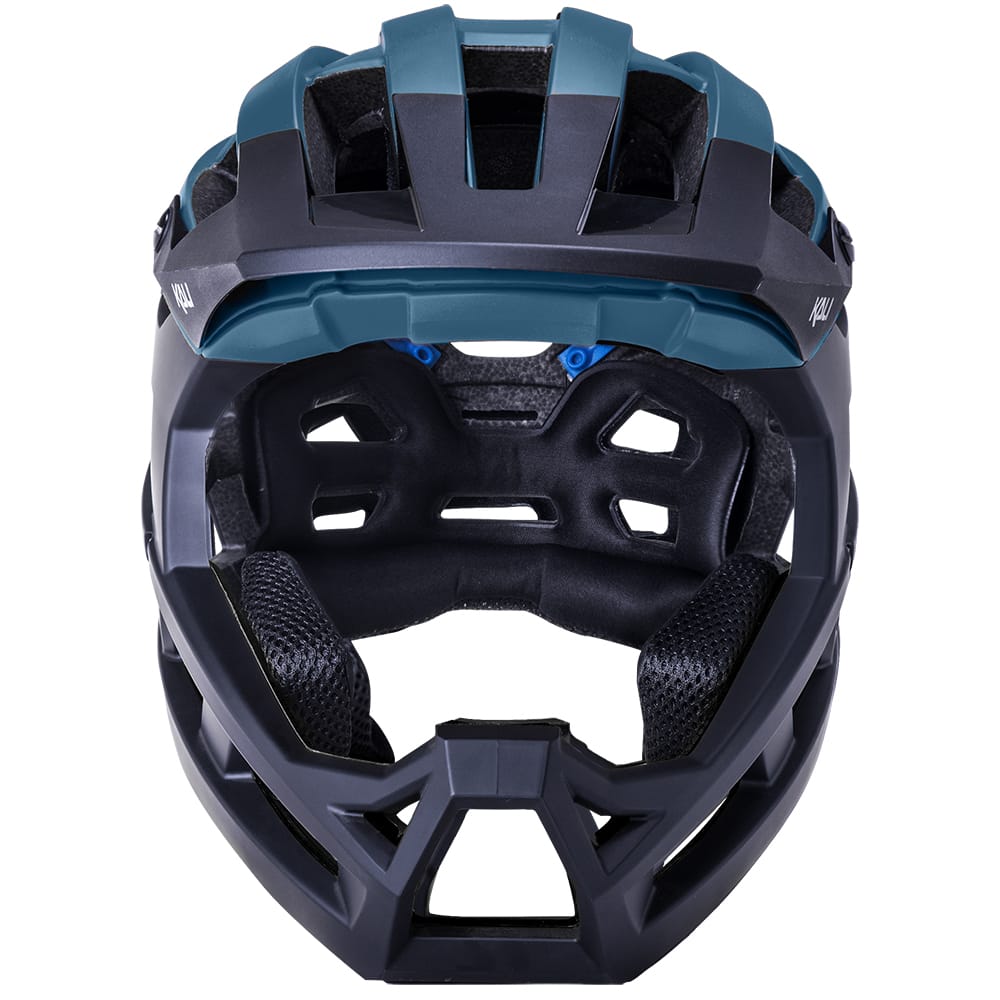 KALI INVADER 2.0 FULL FACE HELMET - MATT THUNDER & BLACK