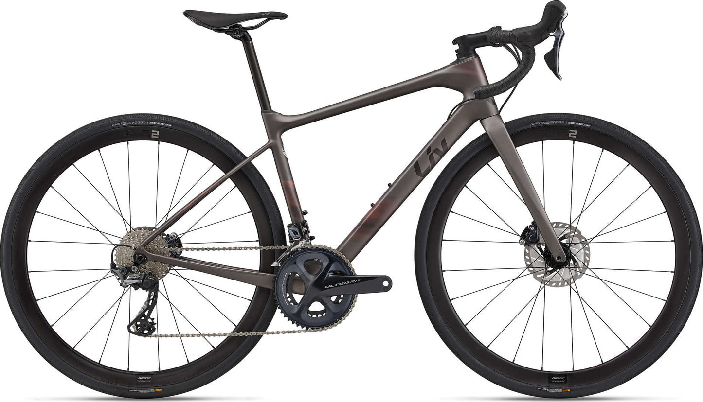 GIANT LIV AVAIL ADVANCED PRO 2 ROAD BIKE 2022 - MATTE METAL/BLACK