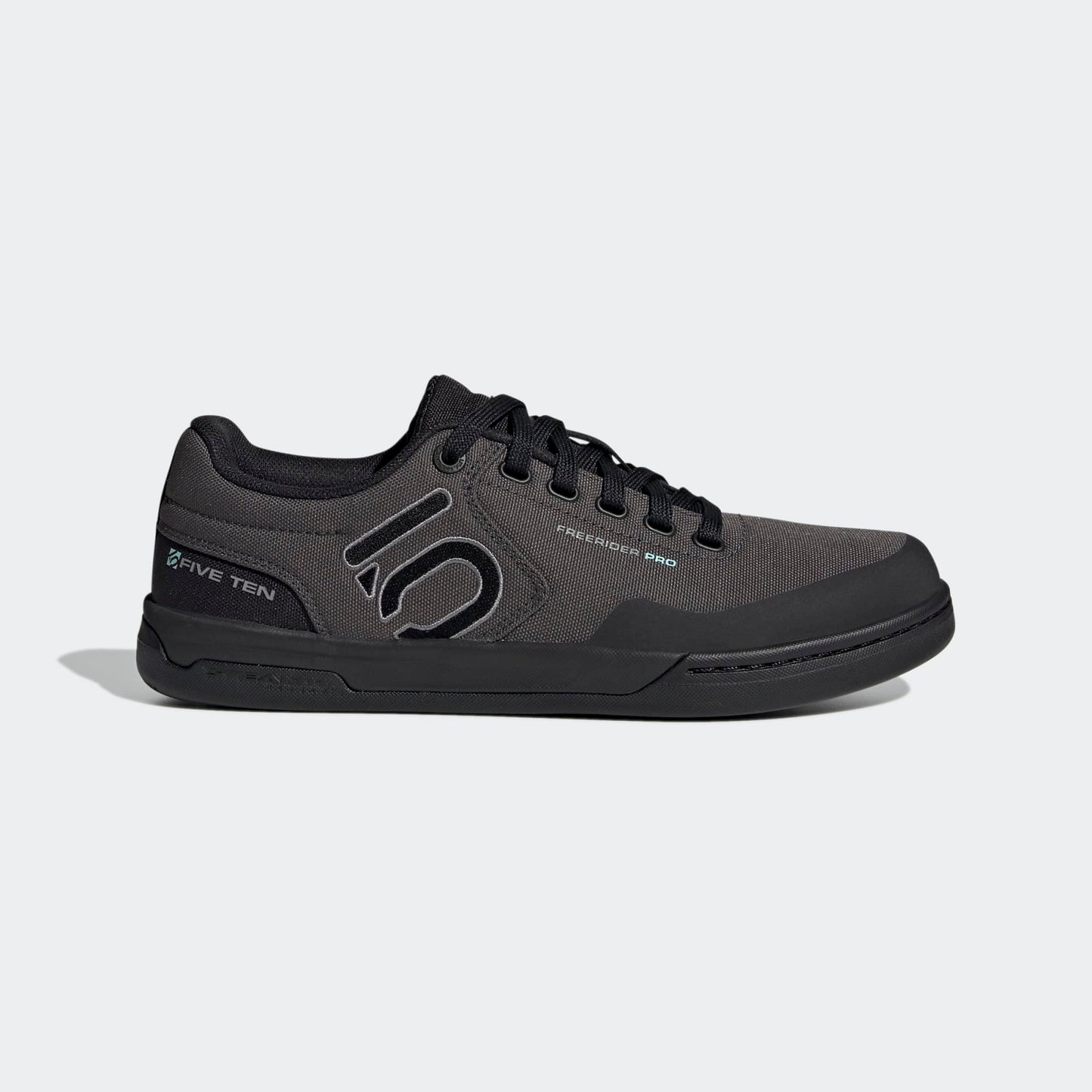 FIVE TEN FREERIDER PRO CANVAS MOUNTAIN BIKE SHOES - DGH SOLID GREY/GREY THREE/ACID MINT