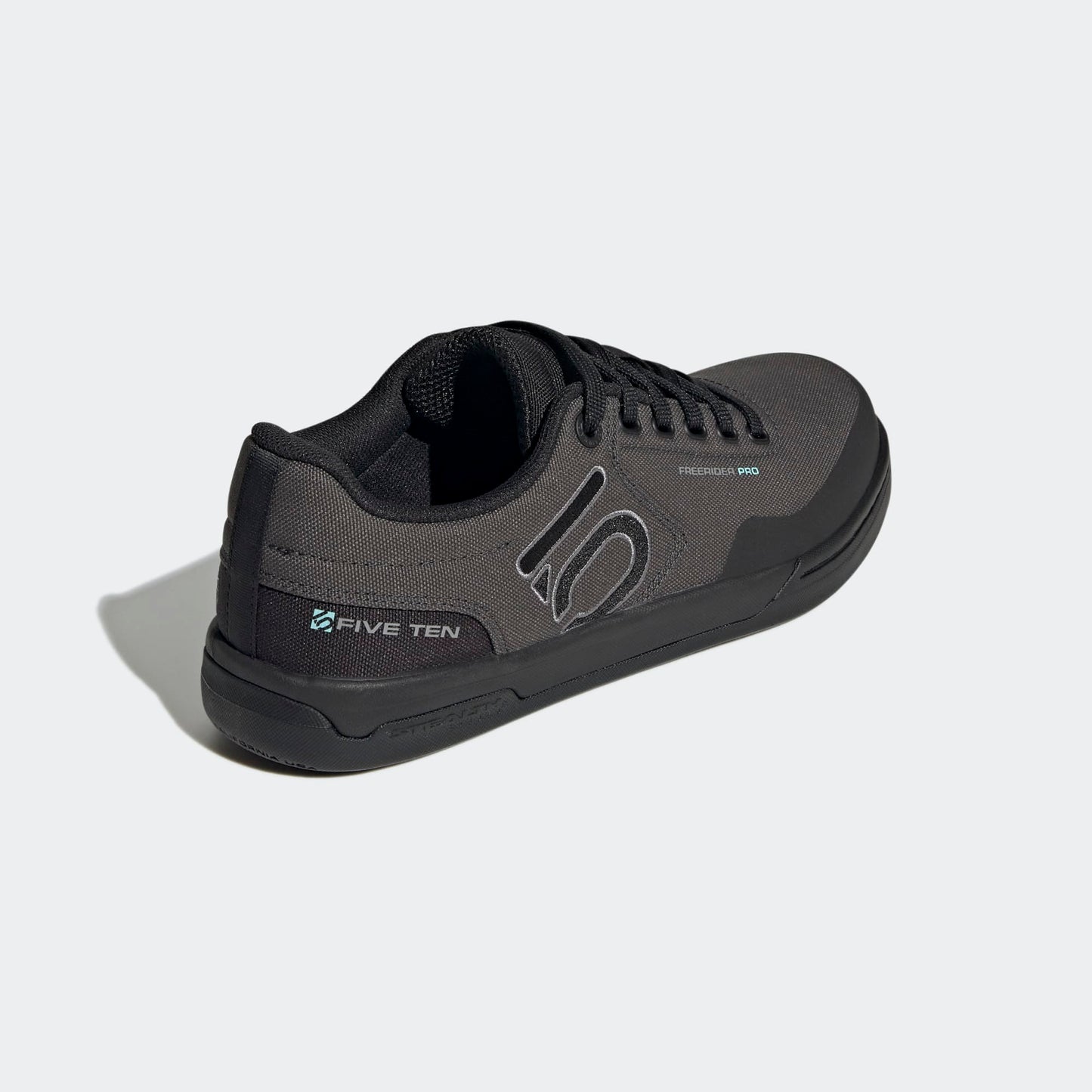 FIVE TEN FREERIDER PRO CANVAS MOUNTAIN BIKE SHOES - DGH SOLID GREY/GREY THREE/ACID MINT
