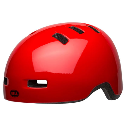 BELL LIL RIPPER UNI-SIZE TODDLER HELMET - SOLID GLOSS RED