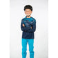 ENDURA KIDS MT500JR L/S JERSEY - INK BLUE