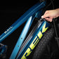 TREK RAIL 7 GEN 2 SLX XT 625wh E-MTB BIKE 2023 - DARK AQUATIC/TREK BLACK