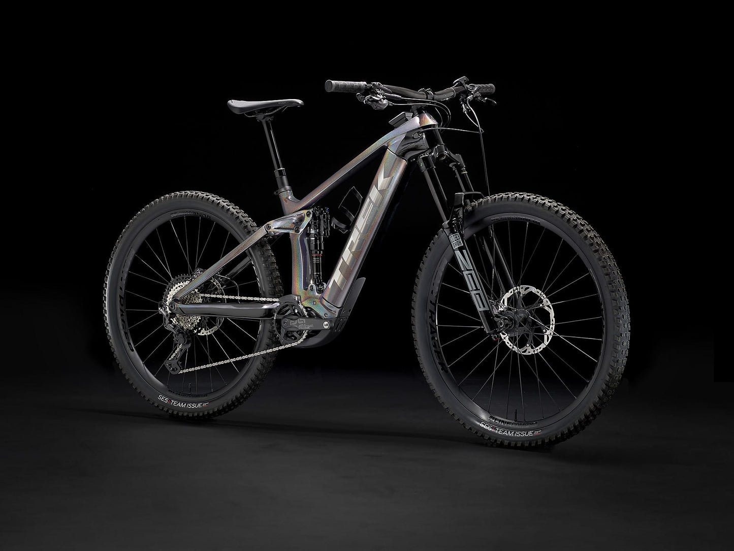 TREK RAIL 9.8 PROJECT ONE E-MTB BIKE 2022 - DARK PRISMATIC/TREK BLACK
