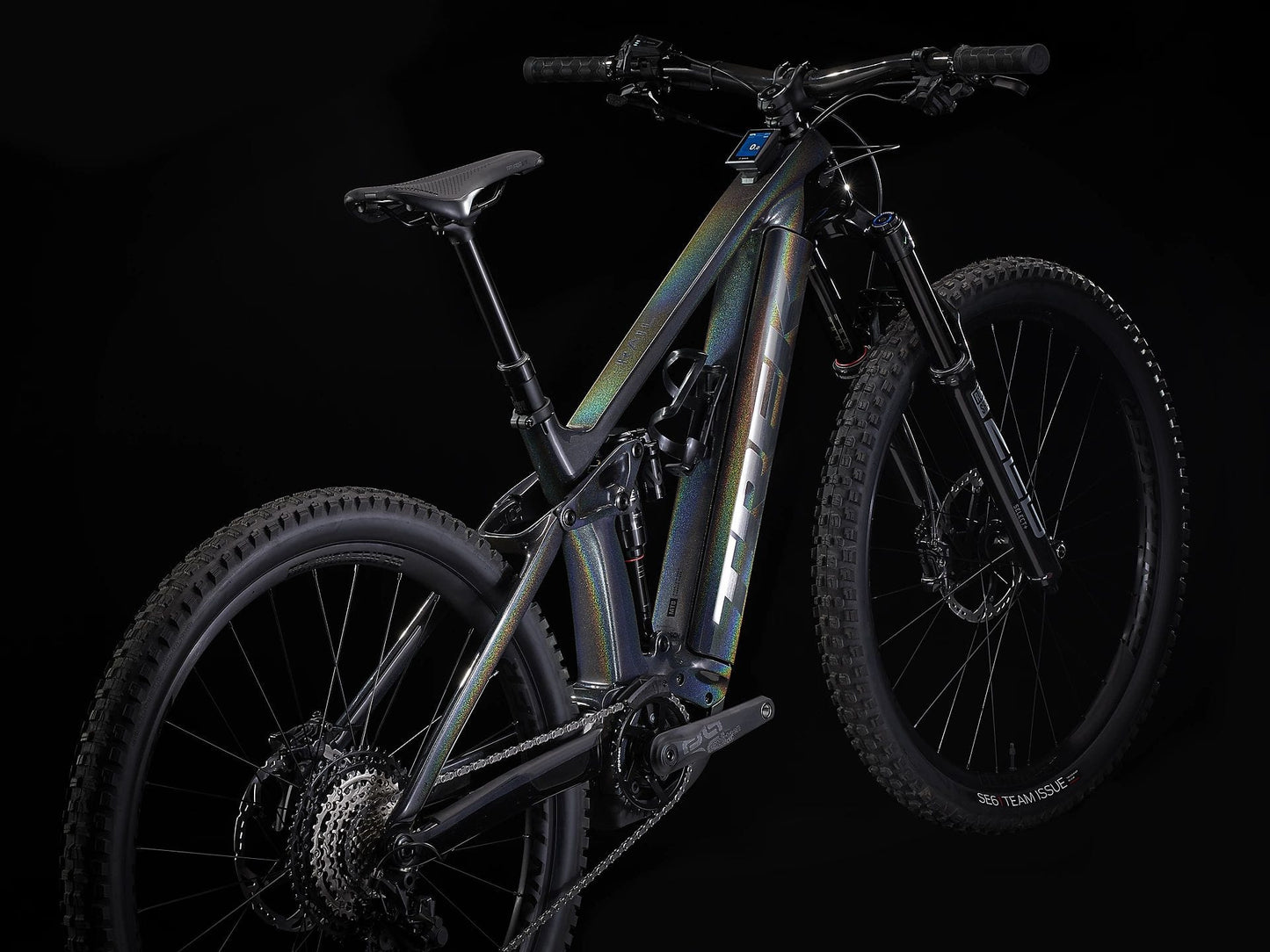 TREK RAIL 9.8 PROJECT ONE E-MTB BIKE 2022 - DARK PRISMATIC/TREK BLACK