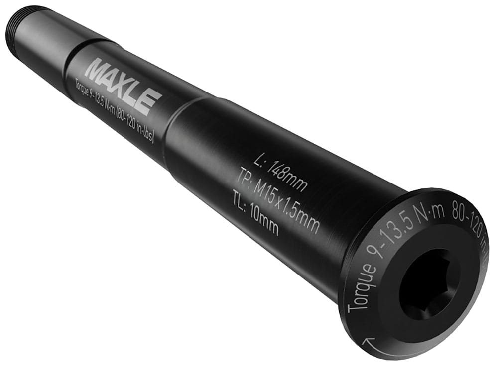 RockShox Maxle Stealth Front Thru Axle – 15x150mm, 198mm Length, 9mm Lever, For MTB Forks