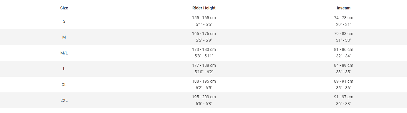 Size chart for children's 2025 place