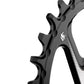 HOPE CHAINRING E-BIKE DIRECT MOUNT SPIDERLESS RETAINER CHAINRING FOR SHIMANO MOTOR - 34T
