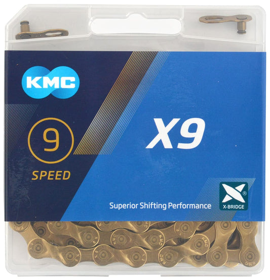 KMC X9 TI-N 9-SPEED CHAIN