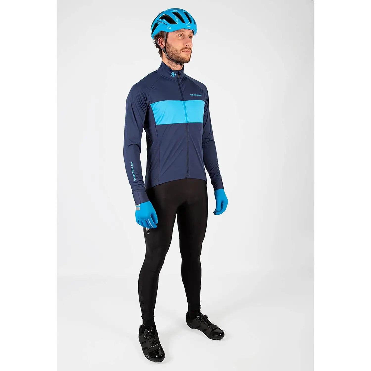 ENDURA FS260-PRO JETSTREAM L/S JERSEY II NAVY
