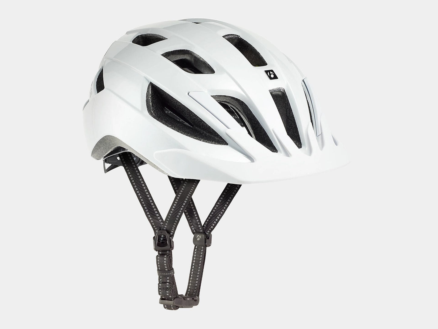 BONTRAGER SOLSTICE MIPS BIKE HELMET - CRYSTAL WHITE/GLOSS