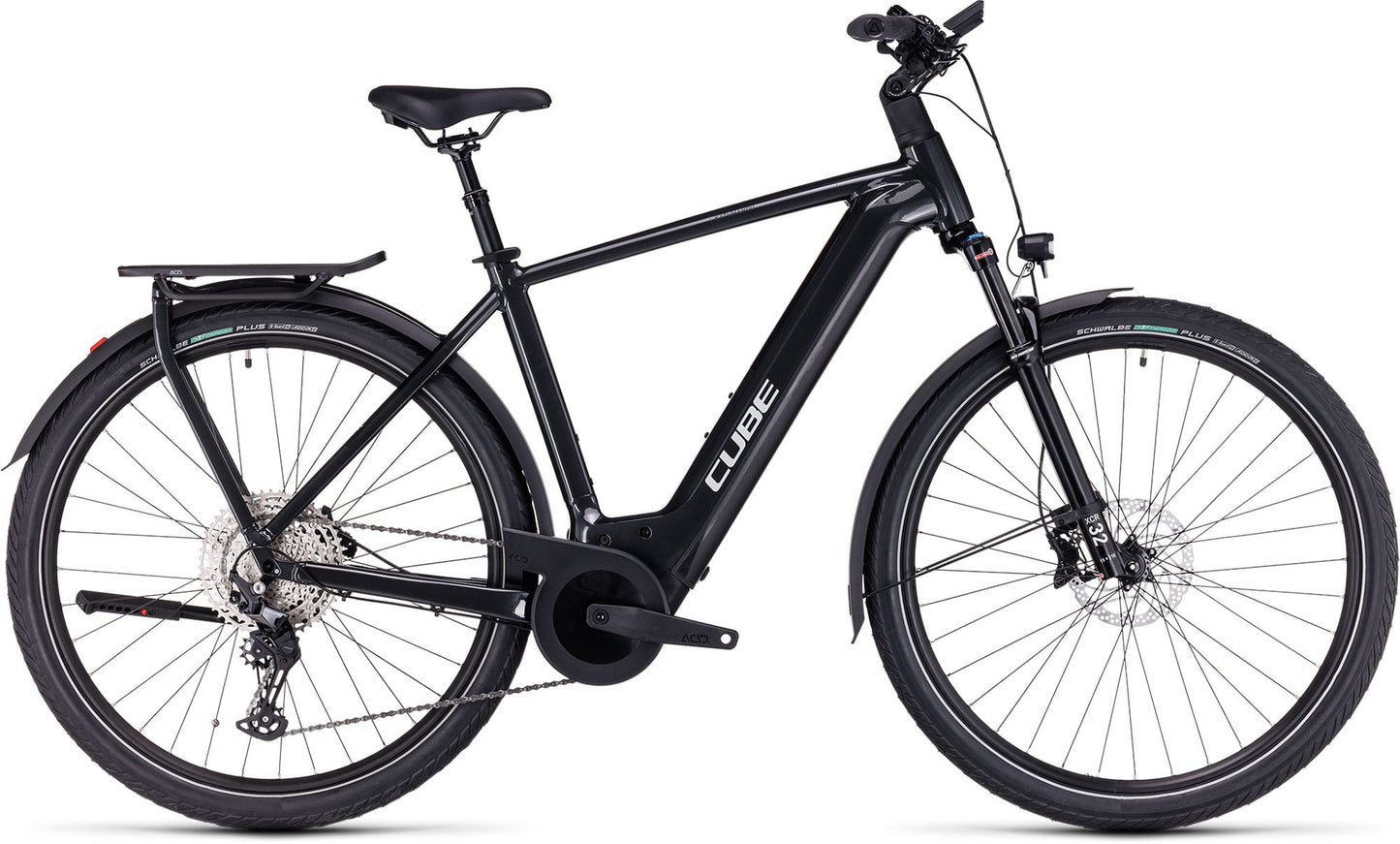 CUBE KATHMANDU HYBRID EXC 750 E-BIKE 2023 - GREY'N'SILVER