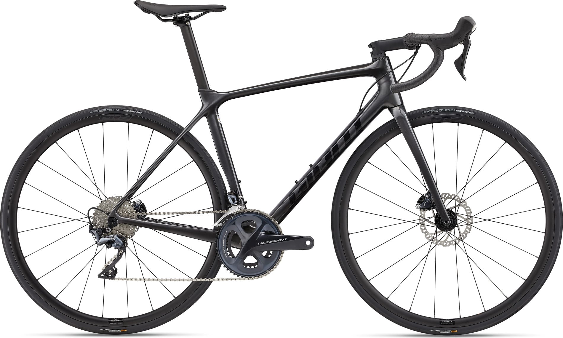 GIANT TCR ADVANCED 1 DISC-PC ROAD BIKE 2023 - BLACK CHROME