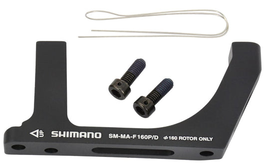 SHIMANO SM-MA-F160P/D POST-MOUNT TO FLAT-MOUNT ADAPTER FOR FRONT 160MM ROTOR