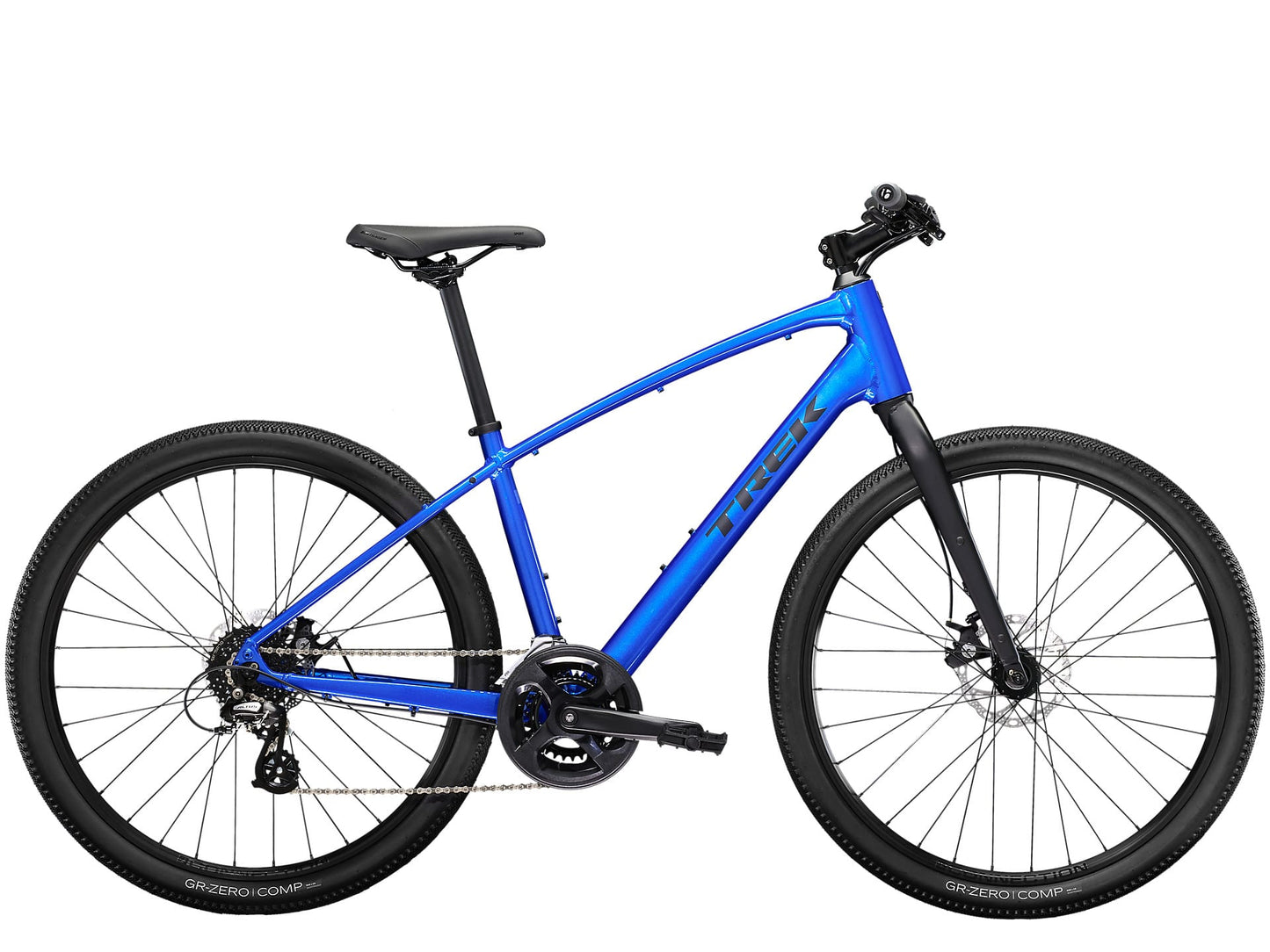 TREK DUAL SPORT 1 GEN 5 HYBRID BIKE 2023 - ALPINE BLUE