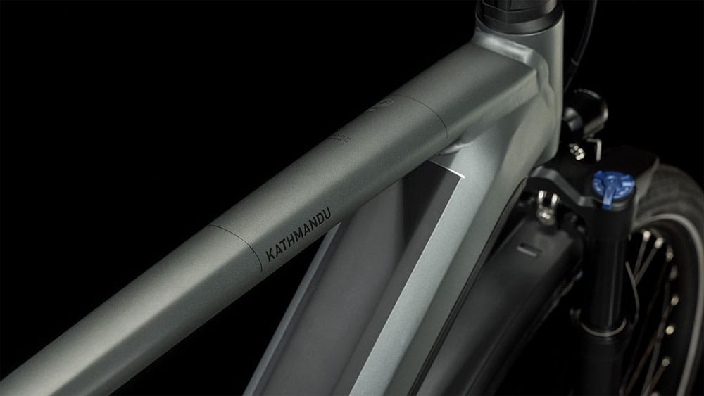 CUBE KATHMANDU HYBRID PRO 750 EBIKE BIKE 2023 - FLASHGREY'N'METAL